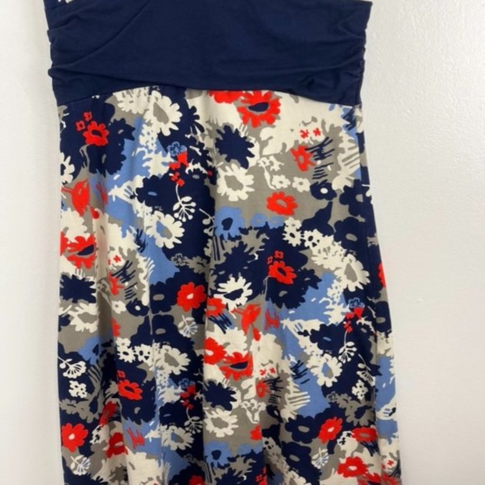 Patagonia Margot Blue, Grey & Red Organic Cotton Summer